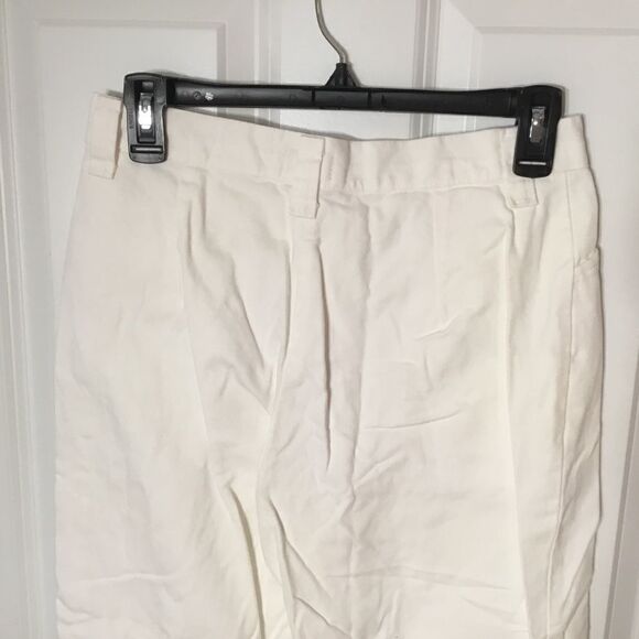 Lee Riders’ Casuals Women’s Size 6 Straight-Leg Cropped Jeans in White Denim - Picture 8 of 12